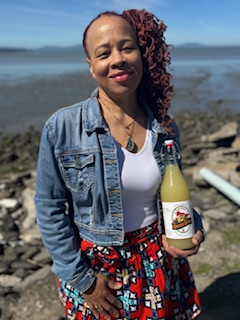 Candiginger and 34oz bottle of gingerbeer
